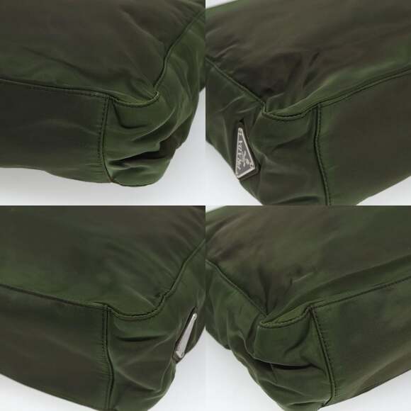 PRADA Tote Bag Nylon Khaki - Picture 10 of 13